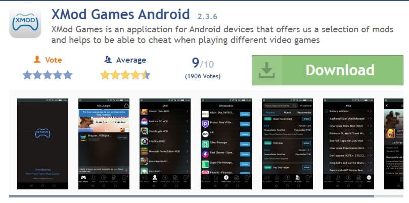 XMod Games aplikasi cheat Android